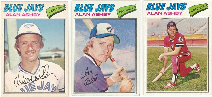 1977 Topps Alan Ashby Unissued Proof Card